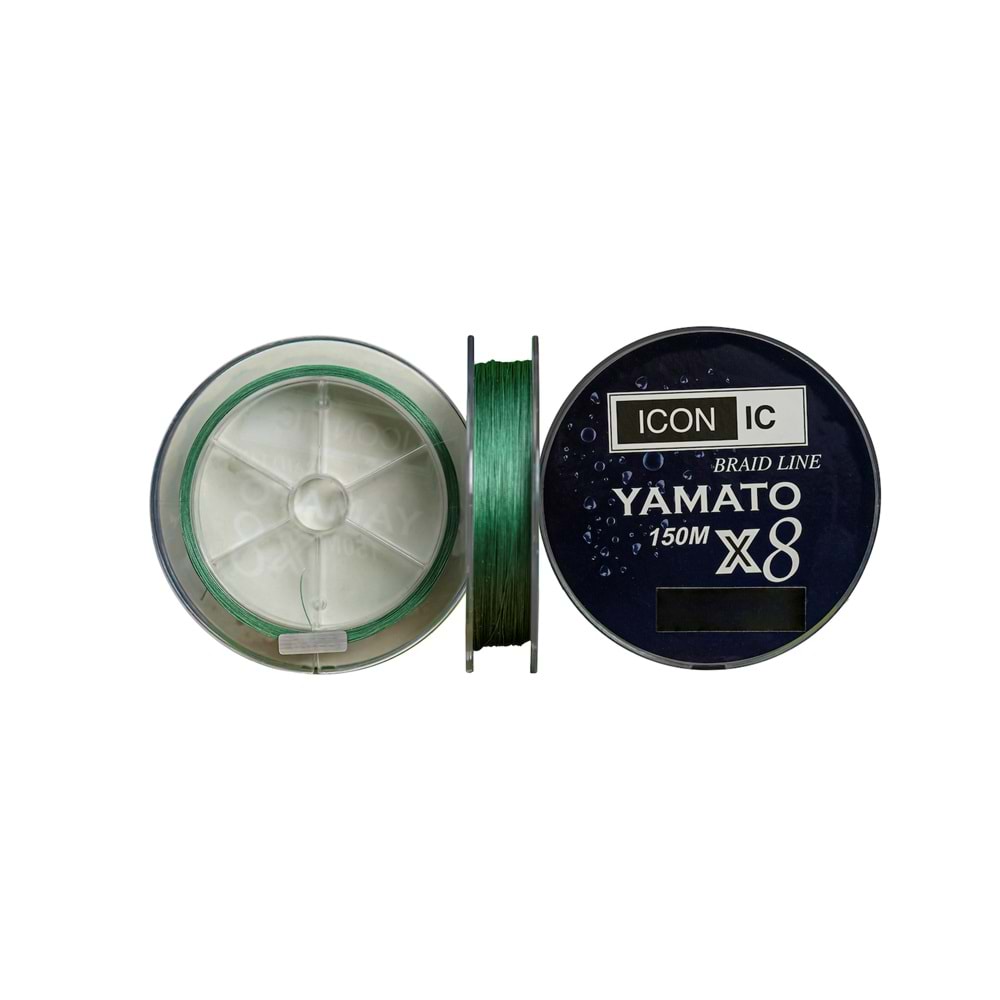 ICON-IC Yamato 150m X8 Green İp Misina 0.10 MM