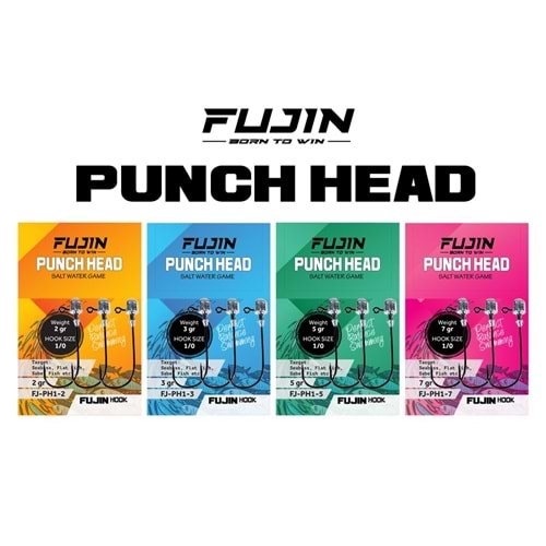 Fujin Punch Head Jighead FJ-PH 1/0