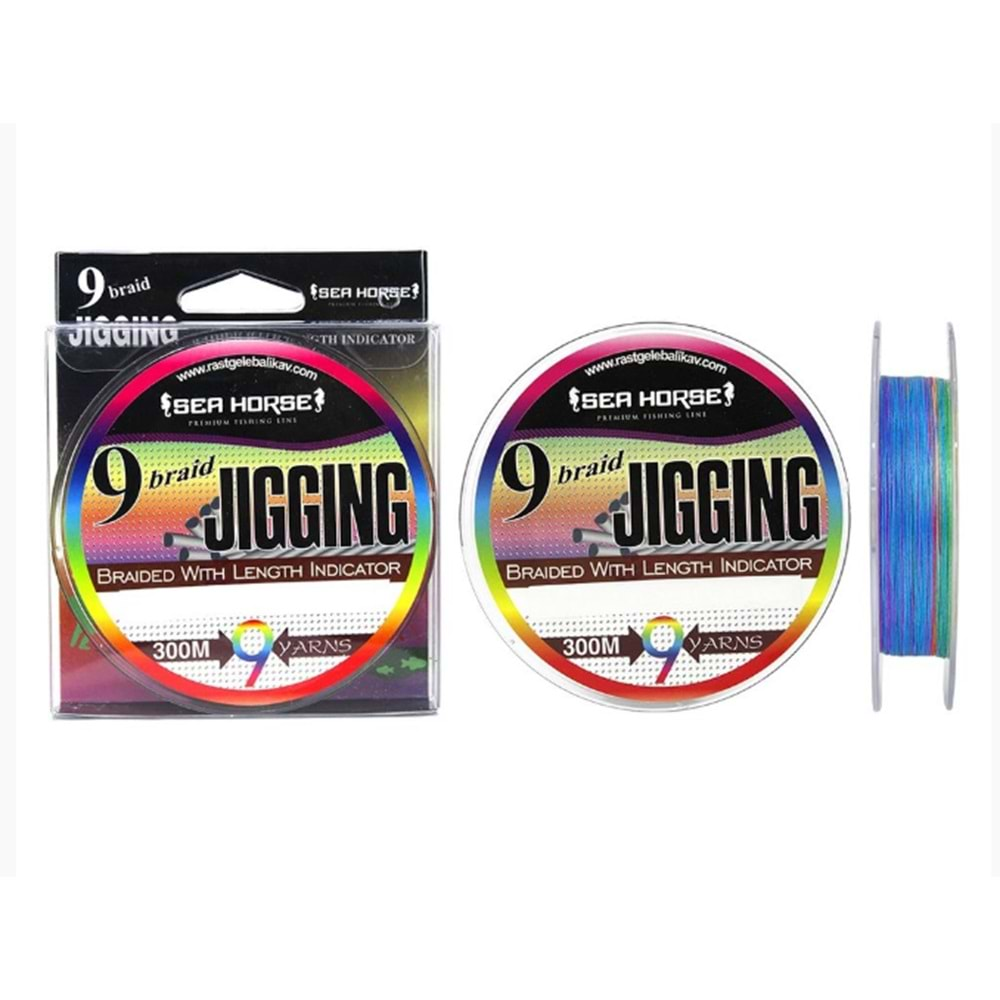 Sea Horse Jigging x9 300 Mt Multicolor misina 0,14