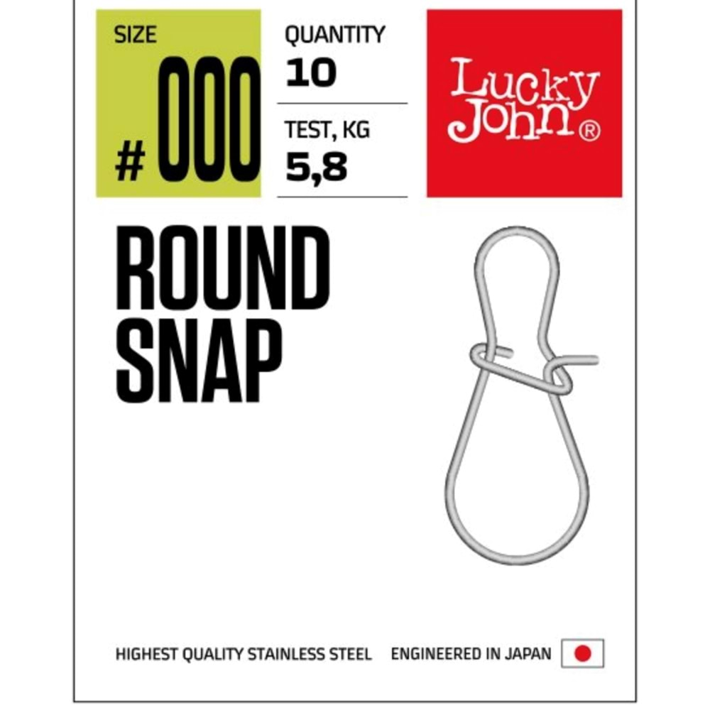 Lucky John Klips 5113 Round Snap - 002