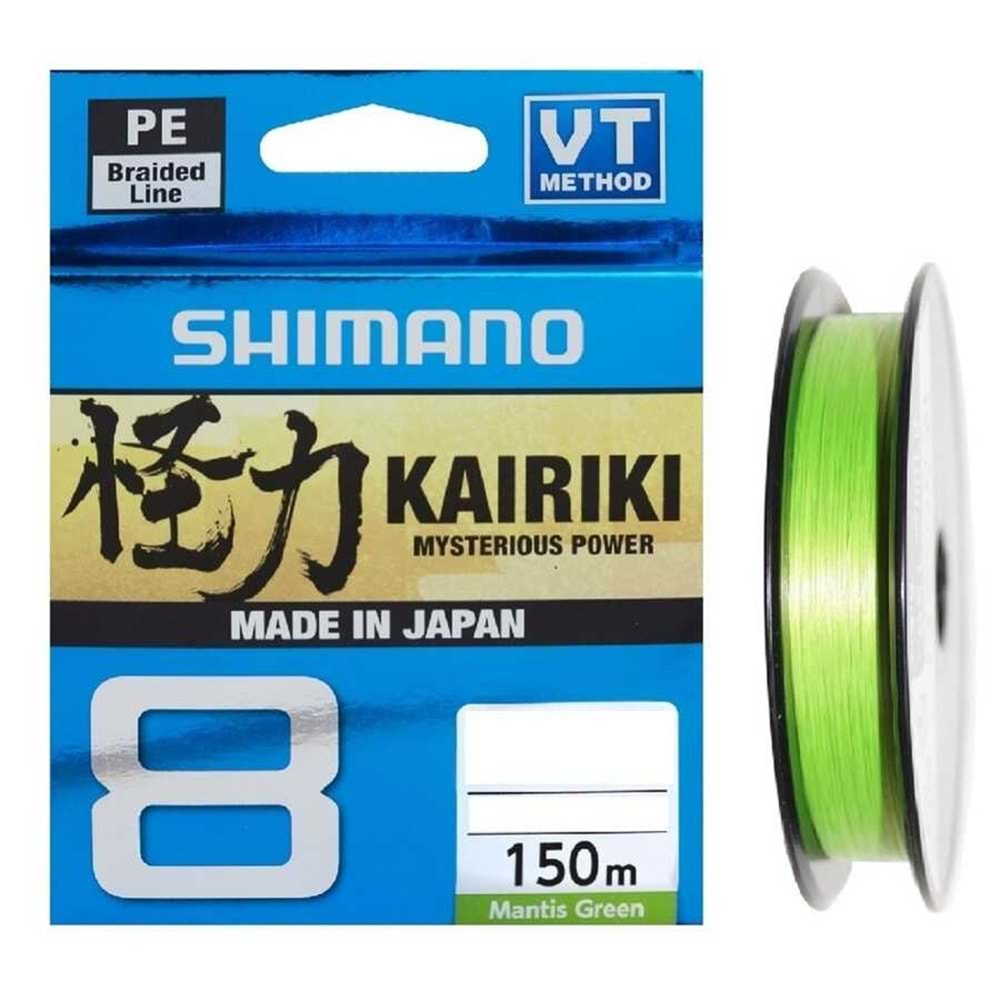 Shimano Kairiki 8X 150m Mantis Green 0, 200mm