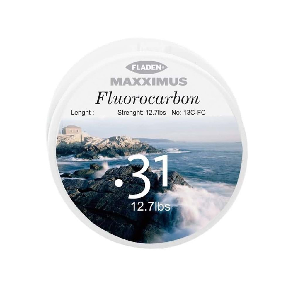 Fladen Maxximus Fluorocarbon Misina 50m - 0,28MM