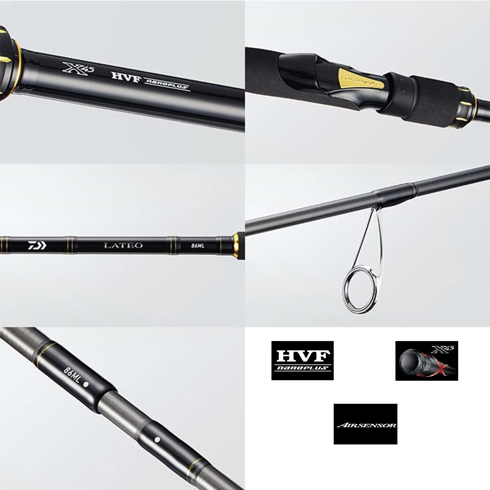 Daiwa Lateo R 90ML 2.74M 7-35gr 2P Spin Olta Kamışı (LATEO90MLR)