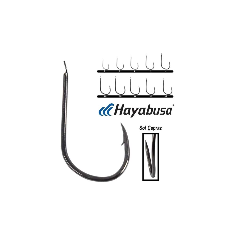 Hayabusa H.FKS130 Black Nikel Olta İğnesi - 4/0