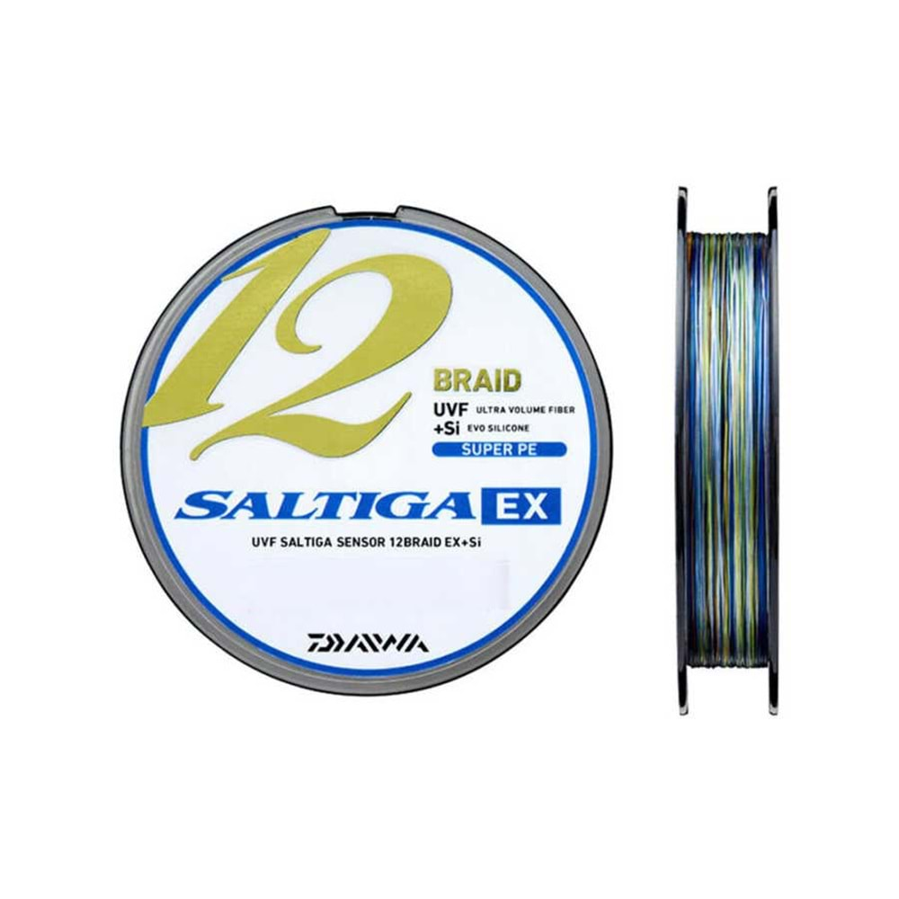 Daiwa Saltiga 12 Braid Multicolor İp Misina - 0,18 MM