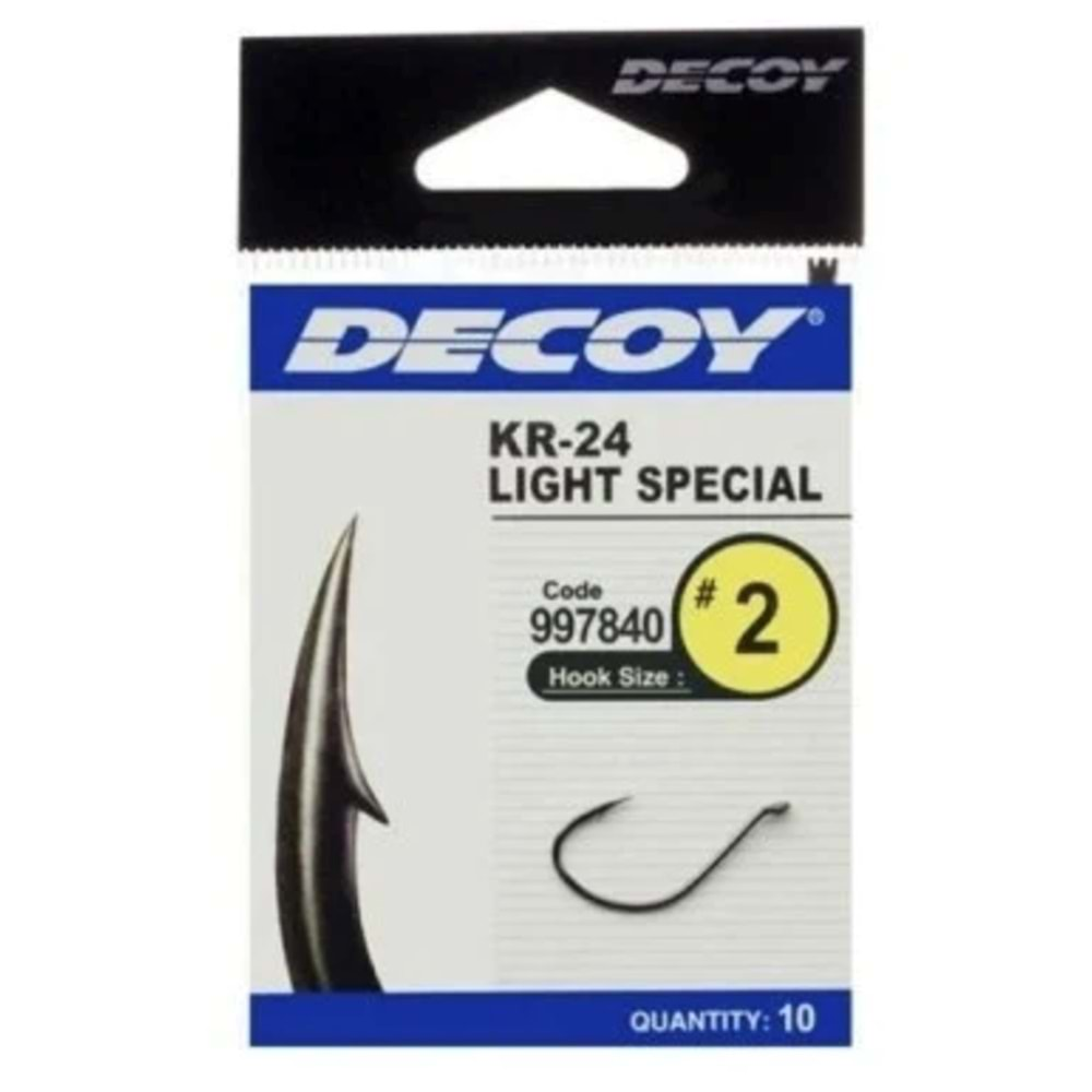 DECOY KR-24 Light Special Black Nickel Olta Kancası - 2