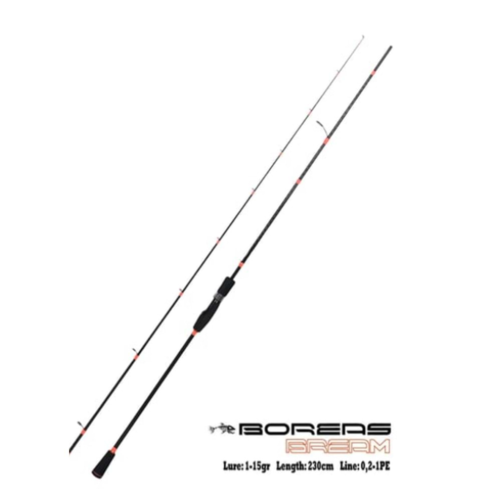 Fujin Boreas Bream 230cm 1-15gr Orange FBSB-762KR