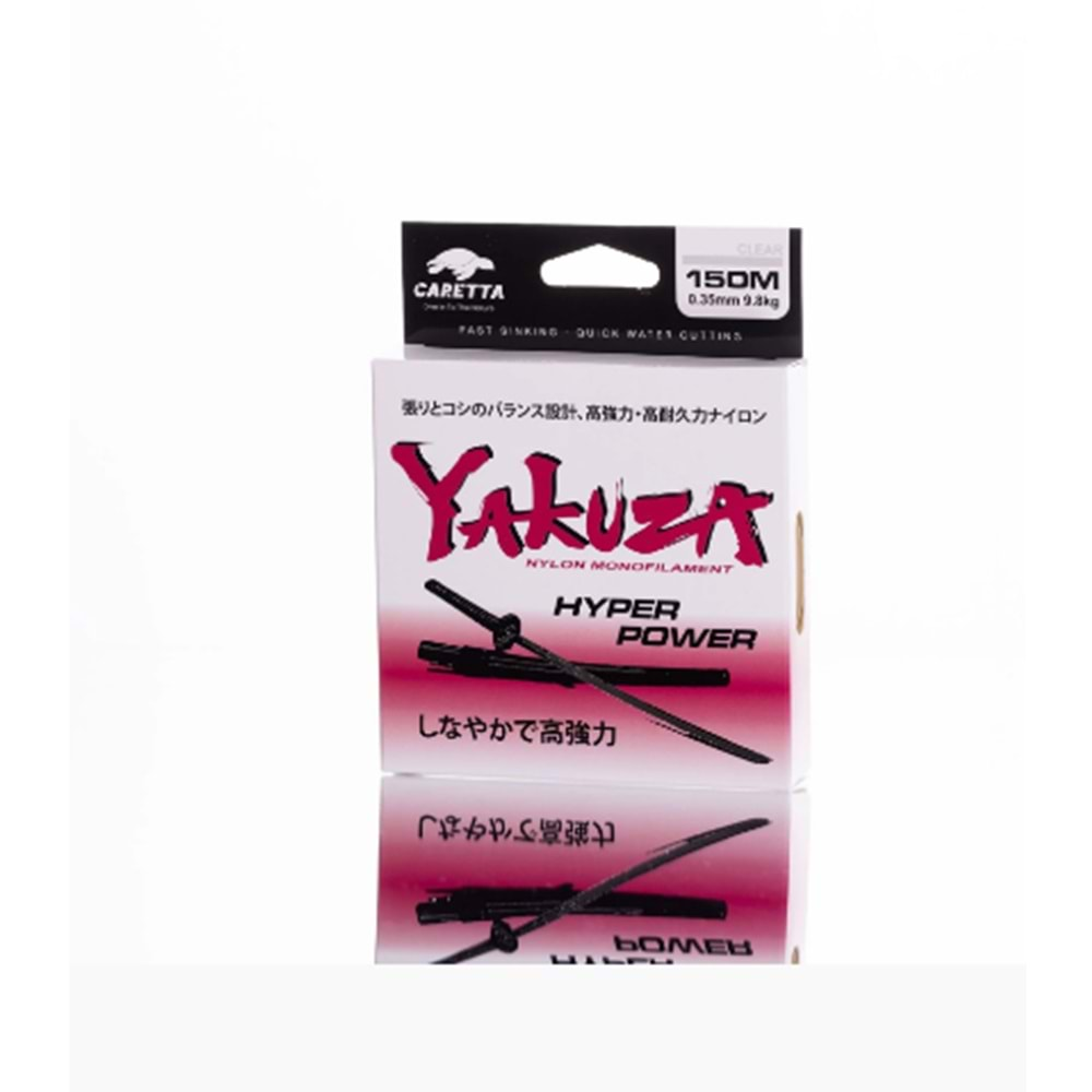 CARETTA YAKUZA 150 MT MONOFILEMENT MİSİNA- 0,35 MM