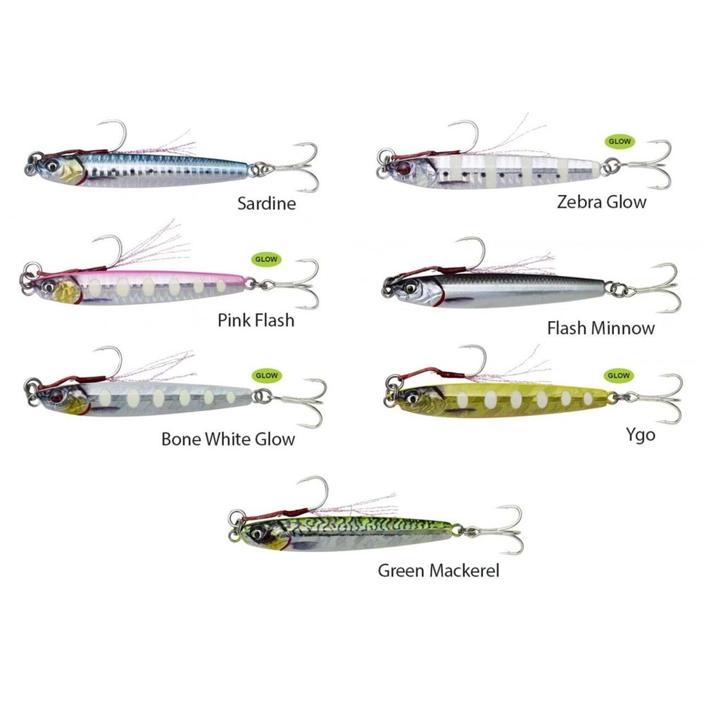 Savage gear 3D Jig Minnow 20 gr 7,5 cm Suni Yem - GREEN MACKEREL PHP