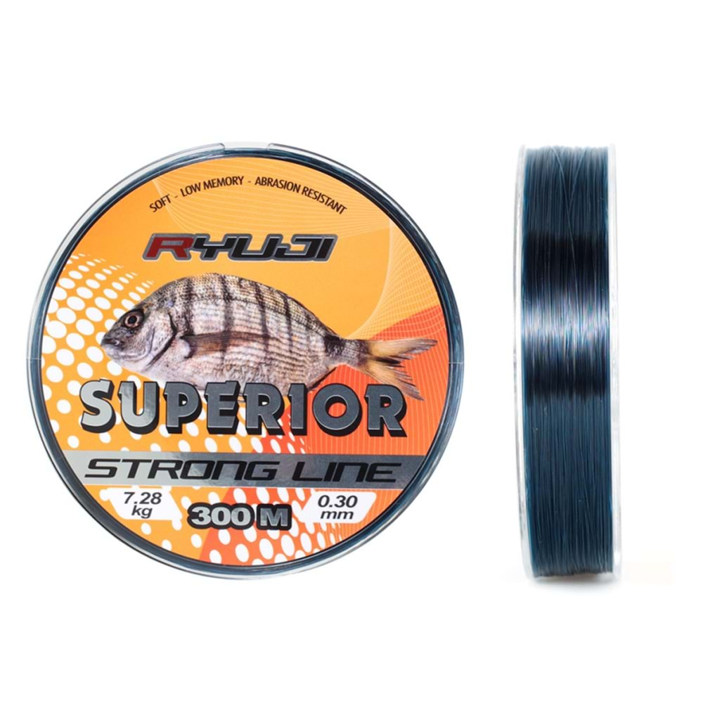 RYUJI SUPERIOR 300M BLUE MİSİNA - 0,40 MM