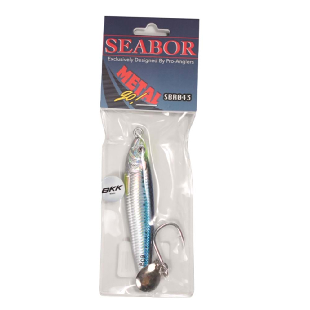 Seabor Metal Go 9cm 40gr Jig Yem - BLUE PINK