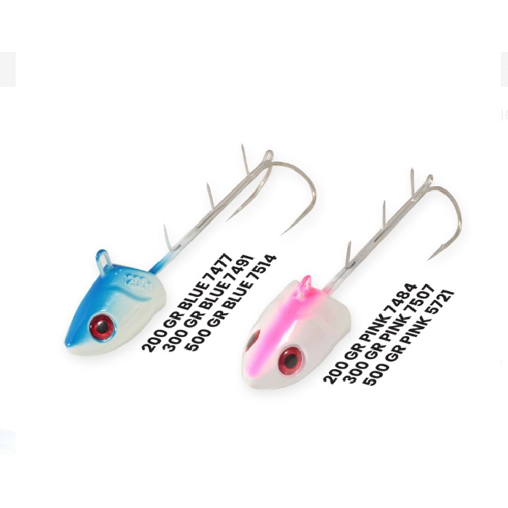 Seabor Bonito 16cm 300gr Jig Head - PINK