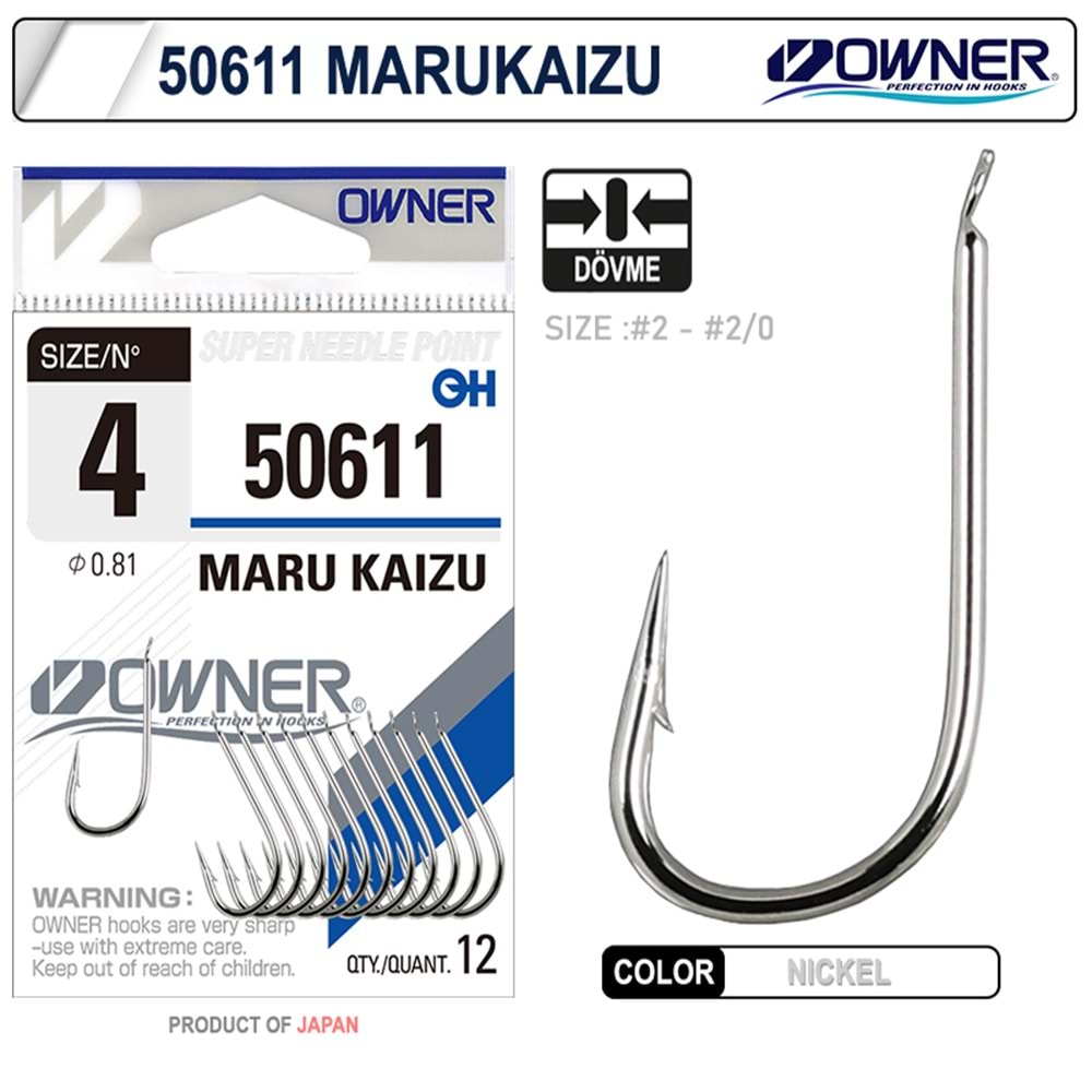 Owner 50611 Marukaizu İğne - 2