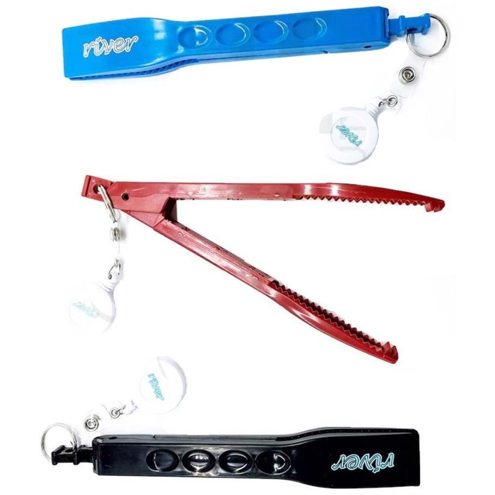 River Fish Body Holder 20cm (Balik Tutma Masasi)- Mavi