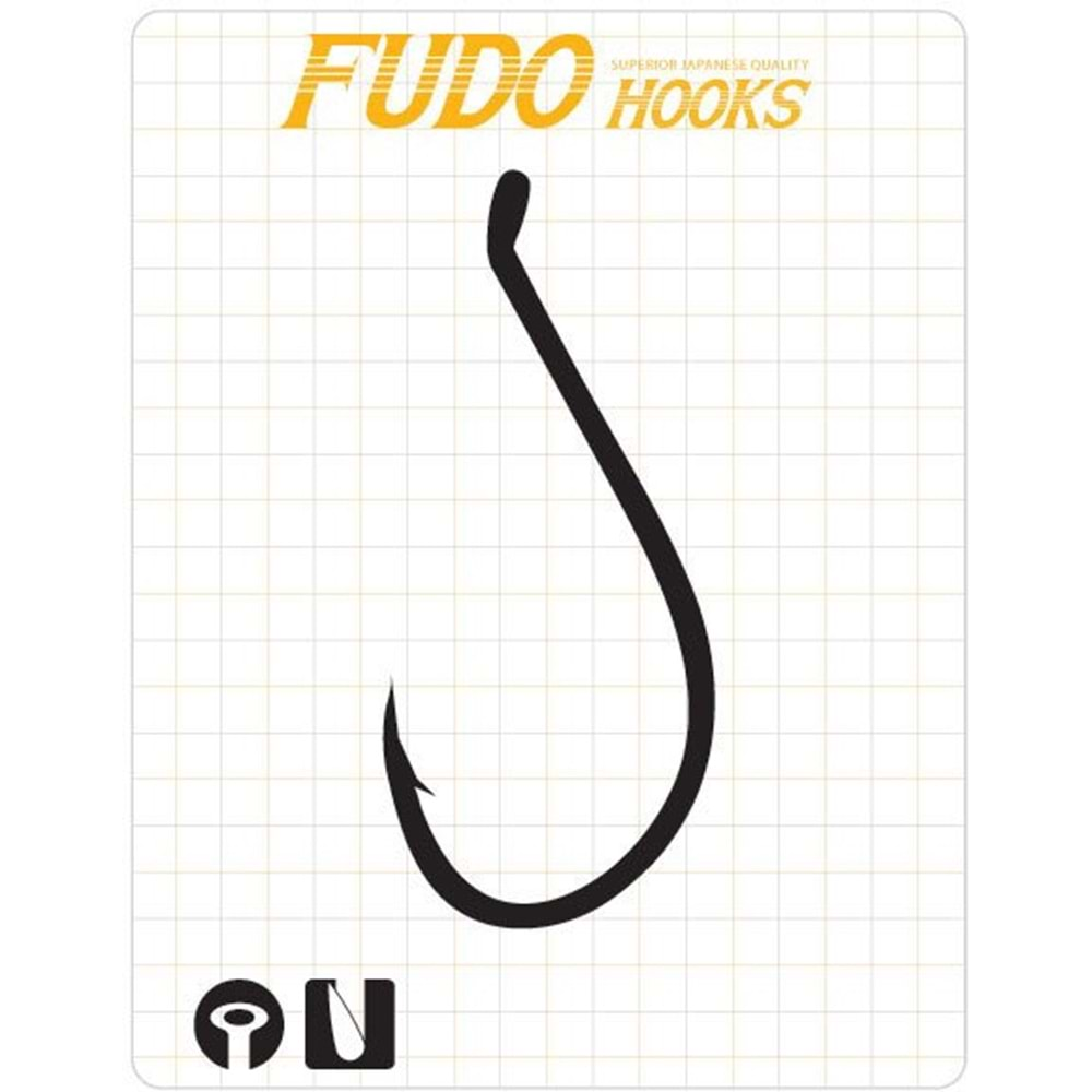 Fudo 6301 Fudo Beak Black Nikel İğne 4/0