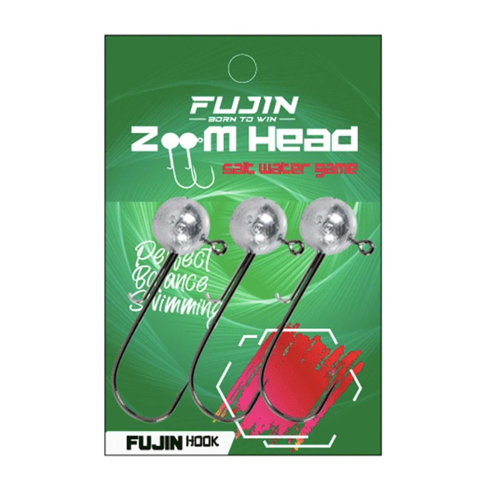 Fujin Zoom Head 2/0 Jighead - 7 GR