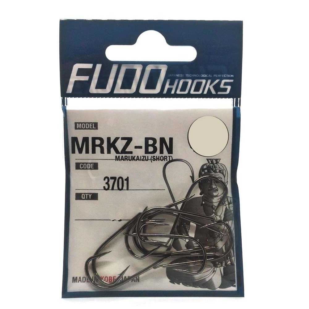 Fudo 3701 Marukaizu Short Black Nikel Olta İğnesi 3