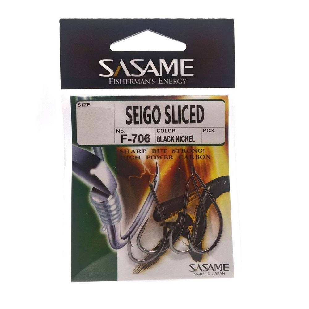 Sasame F-706 Seigo Sliced İğne (Black Nickel) 1