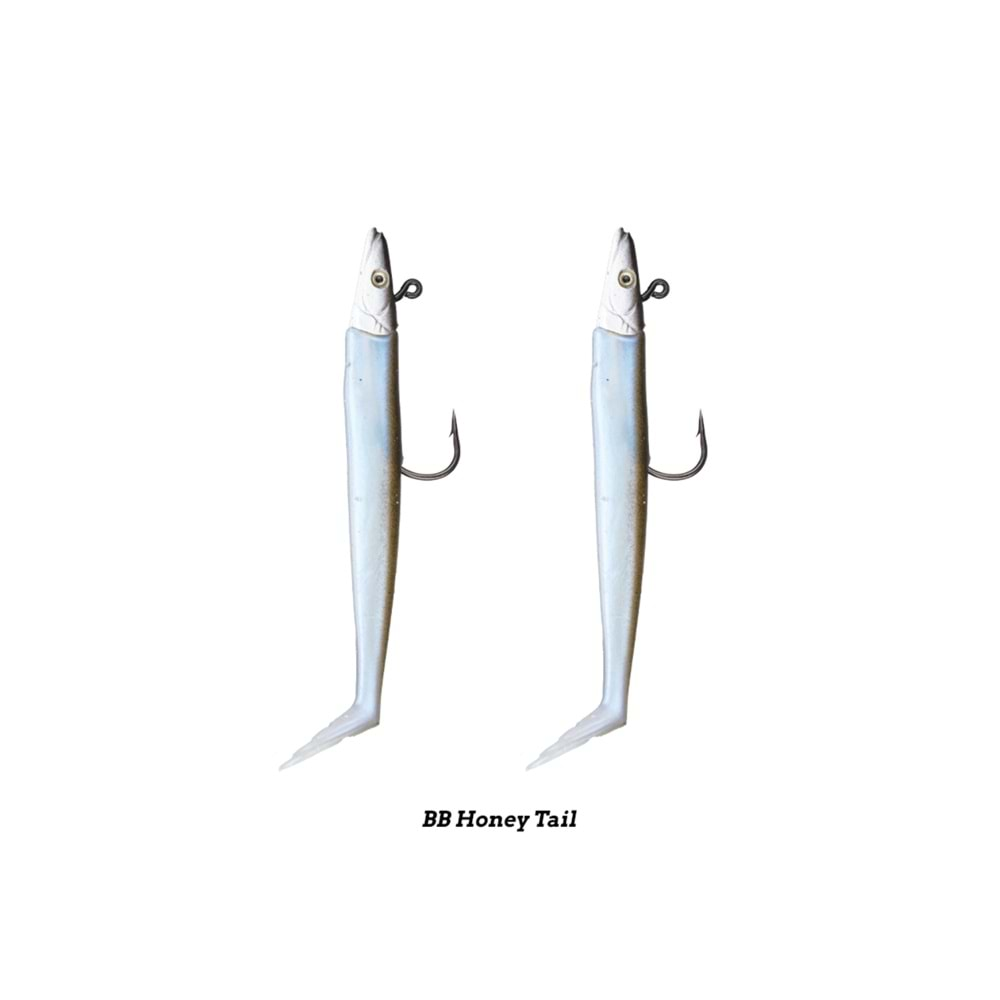 Fujin Zand Eel 11cm 7gr-14gr Double Body+Head Silikon Balık - HONEY TAİL