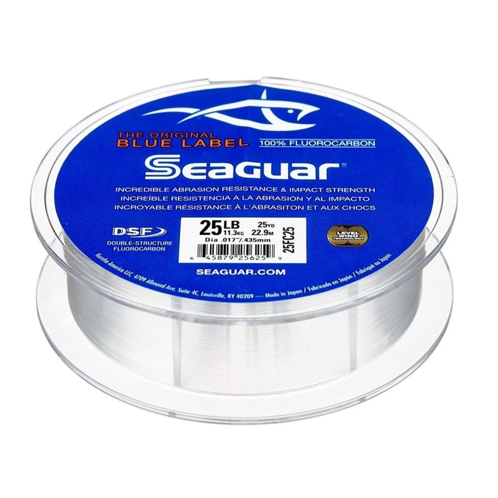 Seaguar Blue Label %100 Fluoro Carbon Misina 25mt - 0,810 MM