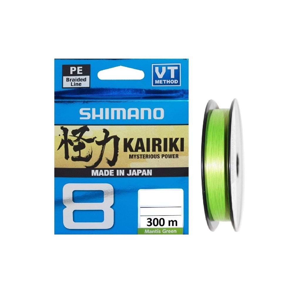 Shimano Kairiki 8 300m Mantis Green-0.200 MM