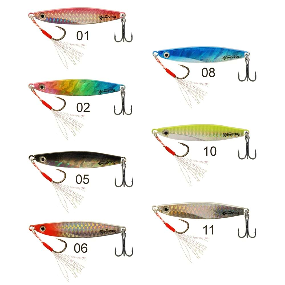 Captain 3654 Nautech UV 30gr Jig - 01