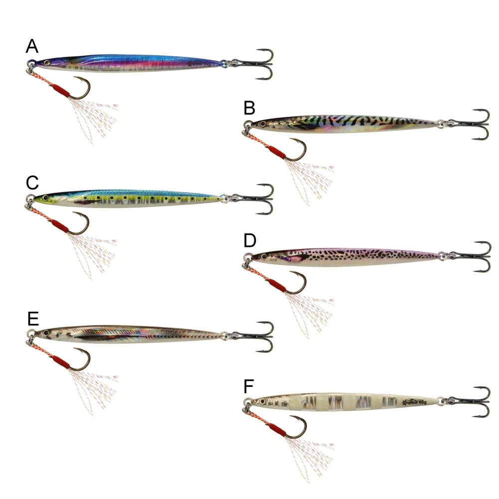 Captain 3665 Cazador Slim UV 40gr Jig - A