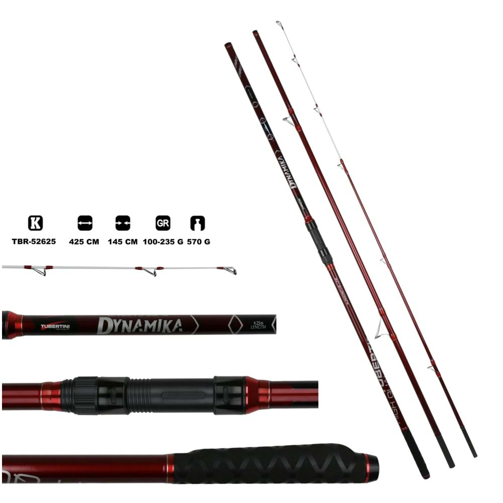 Tubertini Dynamika 425 cm LR Surf Kamışı 100-235gr