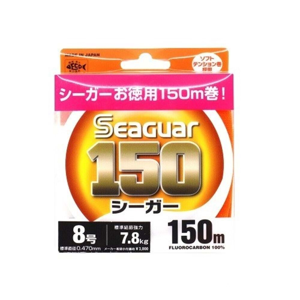 Seaguar 150 %100 Fluoro Carbon Misina 150mt - 0.520MM