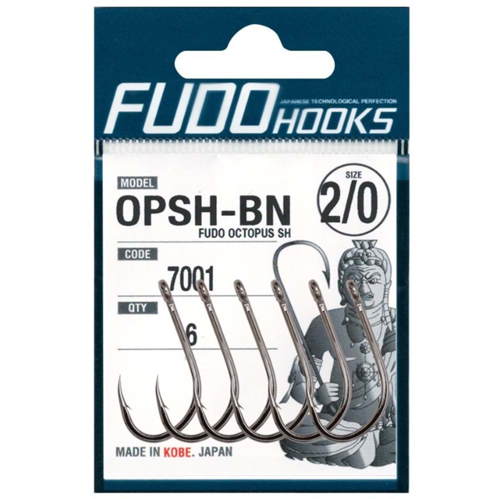 Fudo 7001 Fudo Octopus SH Black Nikel İğne - 4/0