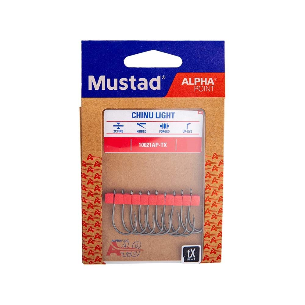 Mustad 10021 Alpha Point TX İğne 10lu - 2/0