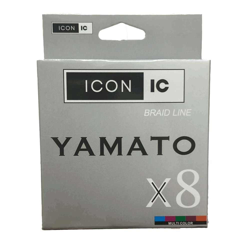 ICON-IC Yamato 150m X8 Multicolor İp Misina - 0,10 MM