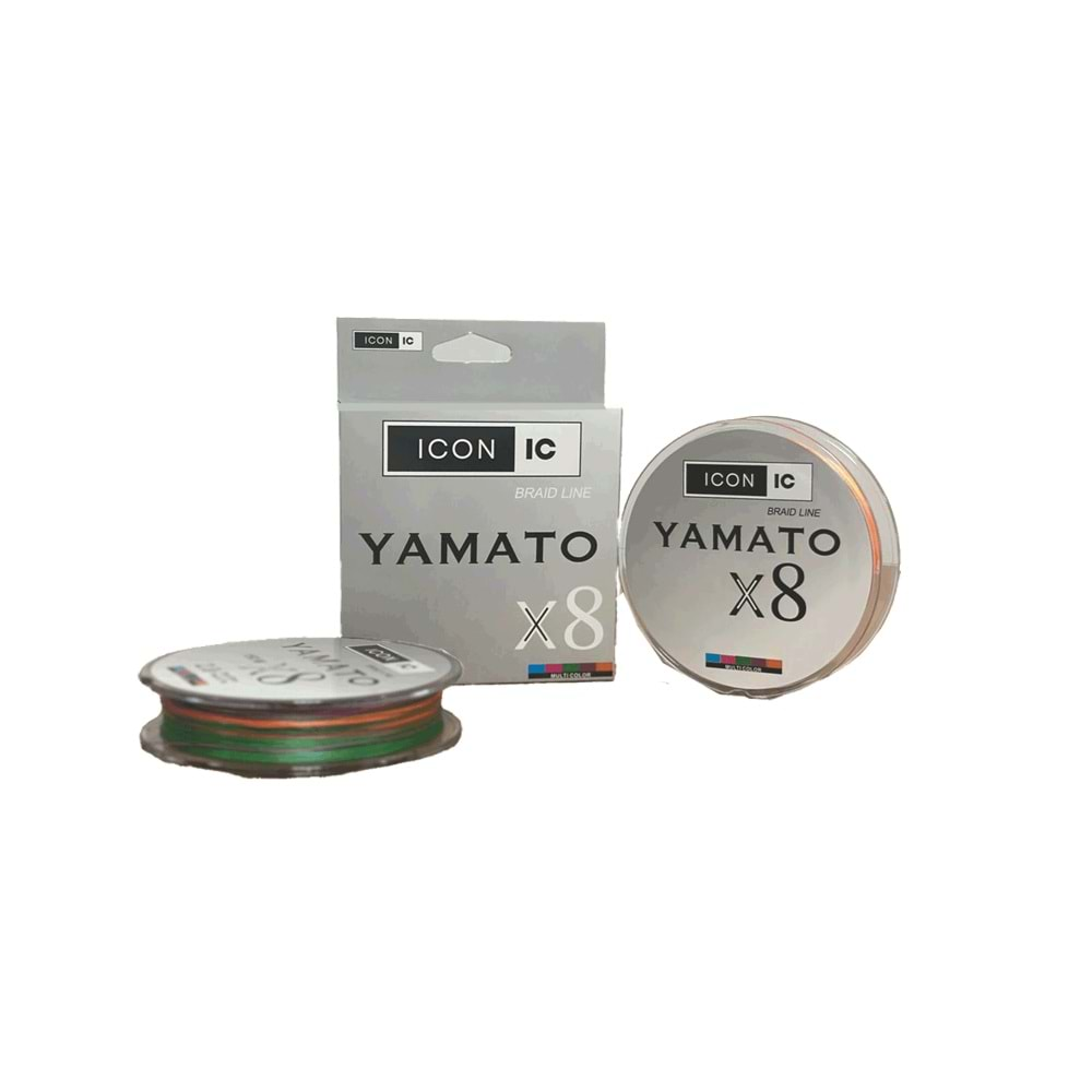 ICON-IC Yamato 150m X8 Multicolor İp Misina - 0,10 MM