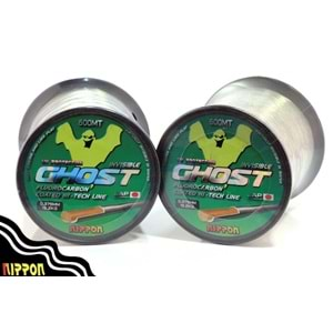 Nippon Ghost 600 mt FluoroCarbon Misina - 0.375 MM