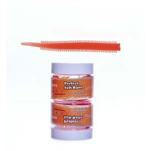 Perfect Soft Baits Sand Worm 7cm (Kavanozlu Ambalaj) - ORANGE