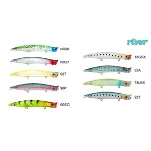 River Pop'n Catch 3D 90 9cm 8Gr Popper - #90P