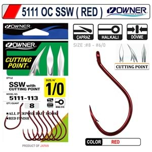 OWNER 5111 OC SSW ( RED ) - 5/0