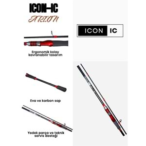 ICON-IC Arion 240cm 10-40 Gr Spin Olta Kamışı