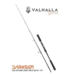 Fujin Valhalla Darksea 183cm 210gr Speed Jig Live Bait Kamışı