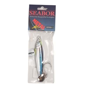 Seabor Metal Go 9cm 40gr Jig Yem - BLUE PINK