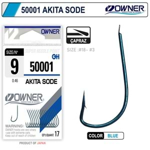 Owner 50001 Akita Sode Blue İğne - 5