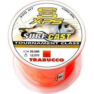 Trabucco S-Force Xps Surf Cast Serisi 300m Monofilament Misina - 0,309MM