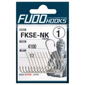 Fudo 4100 Fukase Nikel İğne - 3/0