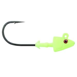 Mustad Sd824 Shad Jighead Sahte Yemi 14 gr 3lü - GLOW GREEN