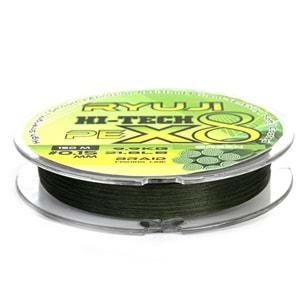 Ryuji X8 150m Green İp Misina - 0,17 MM