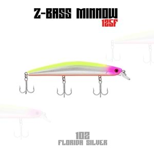 Fujin Z-Bass Minnow 125F 21gr Maket Balık - 102