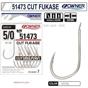 OWNER 51473 CUT FUKASE - 4/0