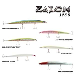 Fujin Zaion 175S 175mm 50gr Maket Balık - SHİNY YELLOW CHART