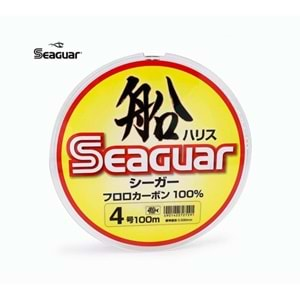 Seaguar Fune Harisu %100 Fluoro Carbon Misina 100mt - 0.470 MM