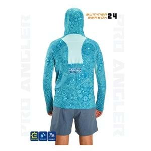 Fujin Rolla S24 Buff&Hoodie Swordfish Mint - L